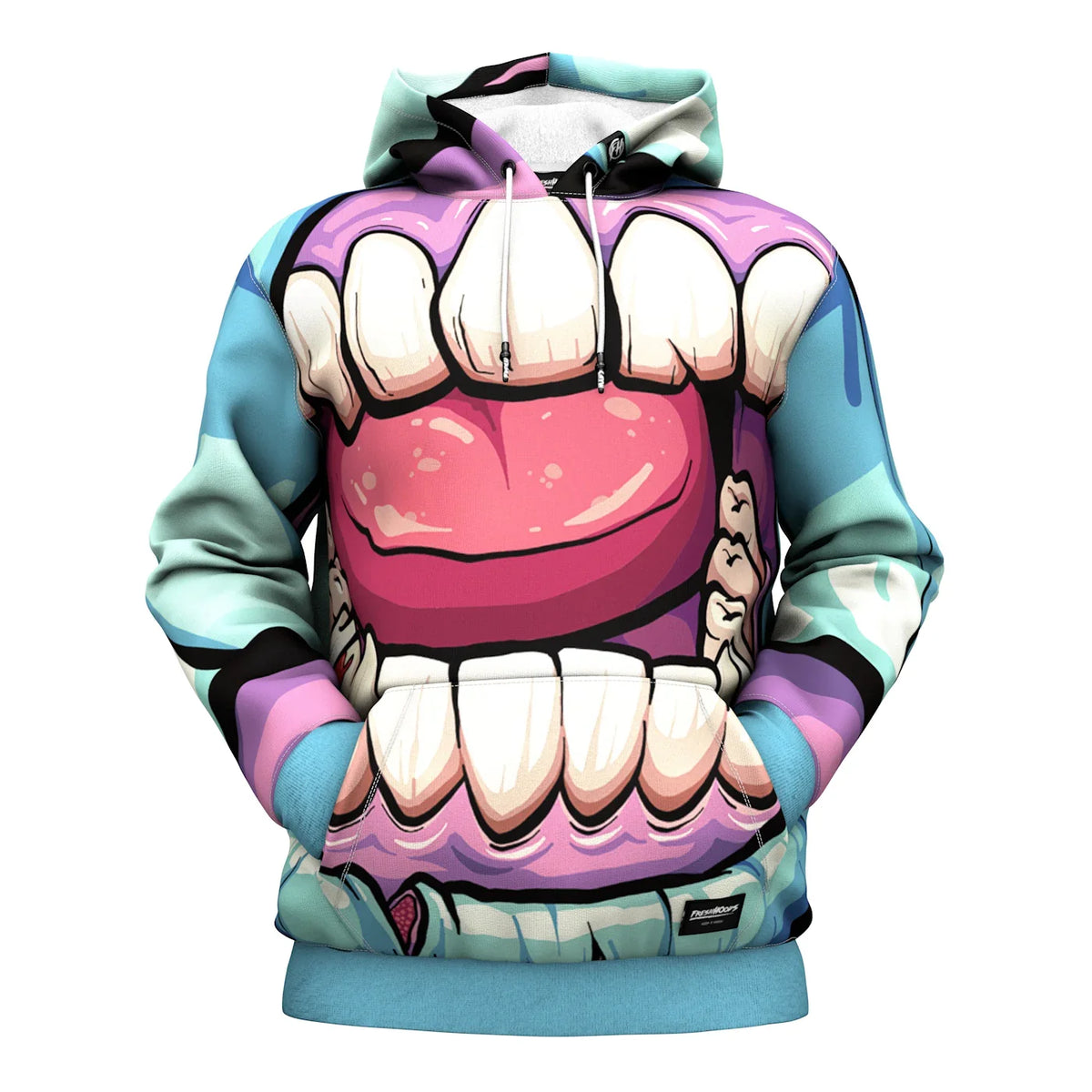 Zombie Mouth Hoodie Oversize
