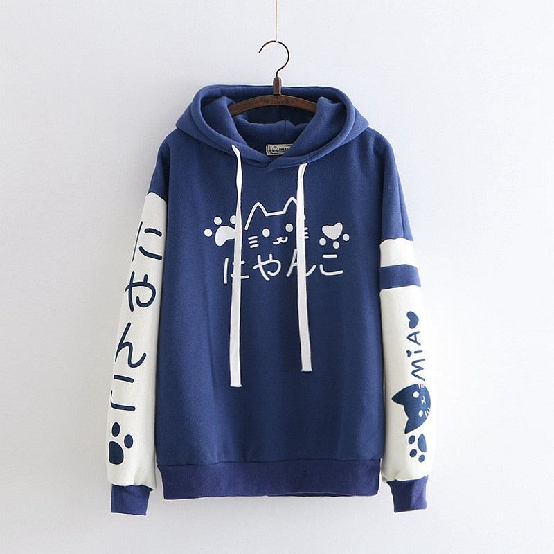 Japanese Cats Harajuku Hoodie – Special Edition