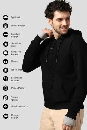 Wanderer - Travel Hoodie oversize