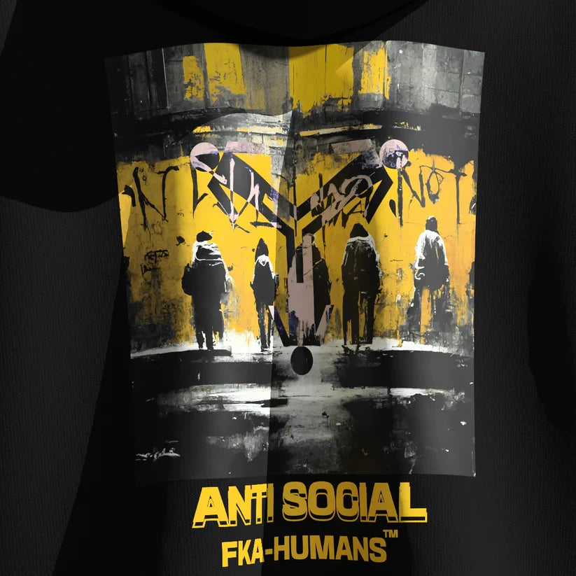 Anti Social ® Hooded Sweatshirt [UNISEX]