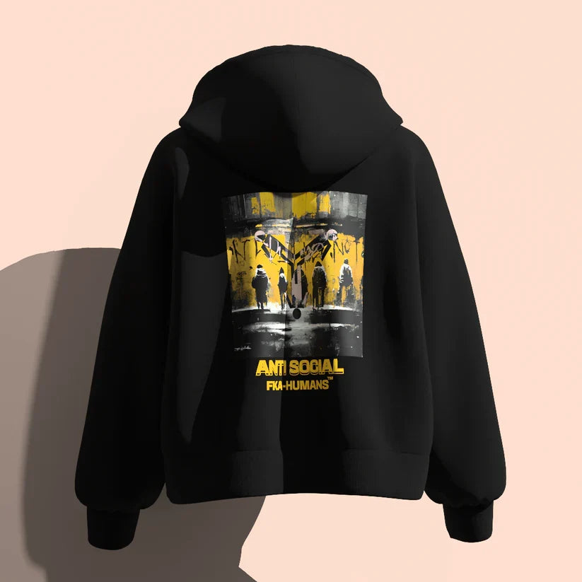 Anti Social ® Hooded Sweatshirt [UNISEX]