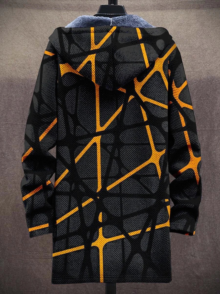 Unisex Art Simple Long-Sleeved Sweater Coat Cardigan
